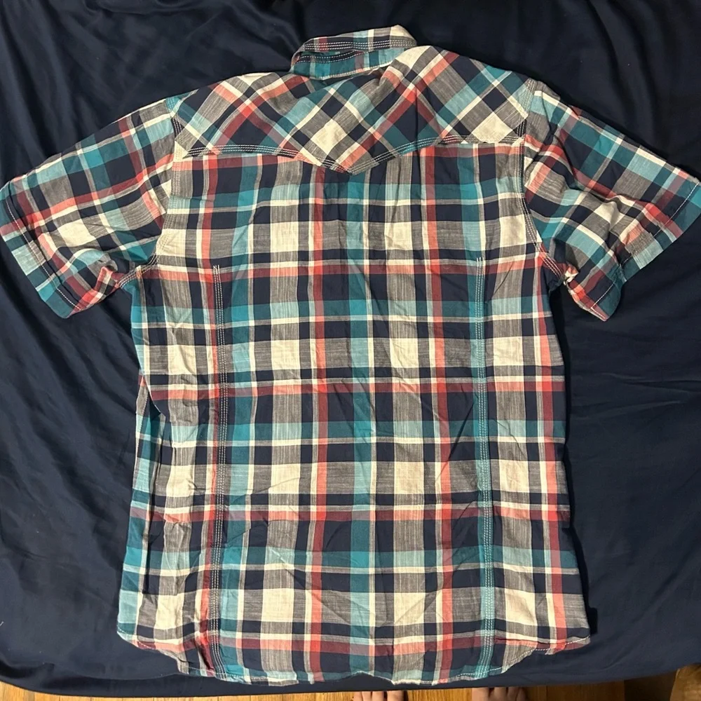TRUE RELIGION pearl snap 2XL - Picture 2 of 3